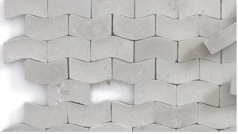 Paving-stones type S light grey 2000 pcs