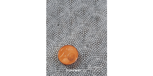 Flexyway - Roman Pattern Cobblestone Pavers Small 1x Segment