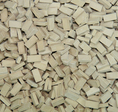 Tegel donker beige 5000 stuks