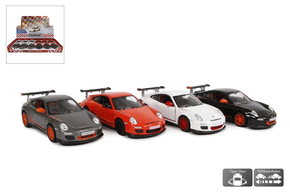 Porsche 911 GT3 RS DCPB 4-Assorti - Doos 12 stuks