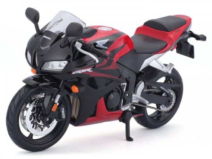 Honda CBR 600RR Zwart/Rood - 1:12