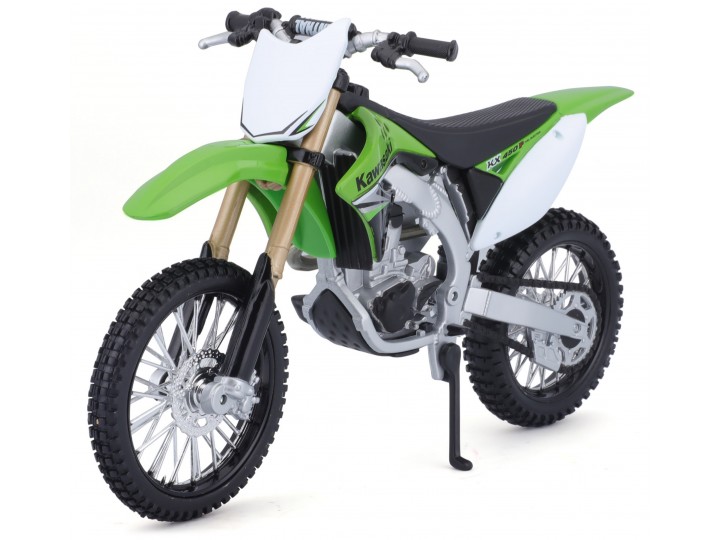 Kawasaki KX-450F Groen - 1:12