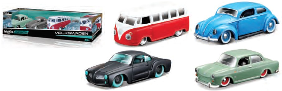Volkswagen Series - 4 Car Set