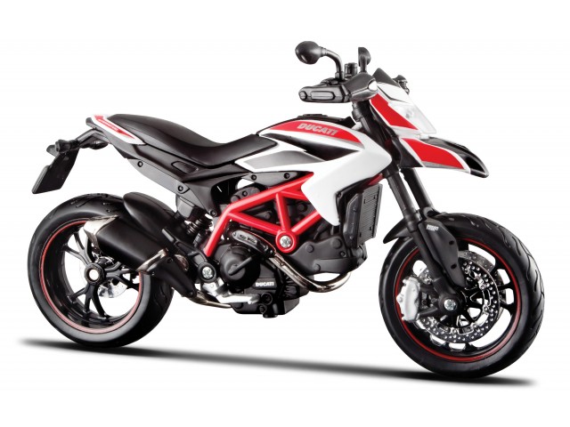 Ducati Hypermotard SP 2013 Wit/Rood/Zwart - 1:12