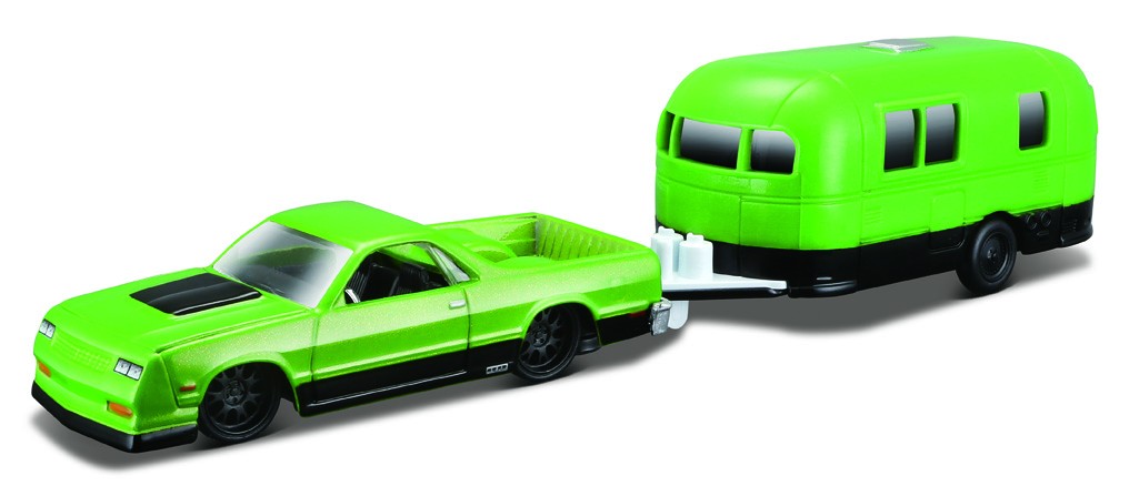 Chevrolet El Camino 1967 + Camper trailer