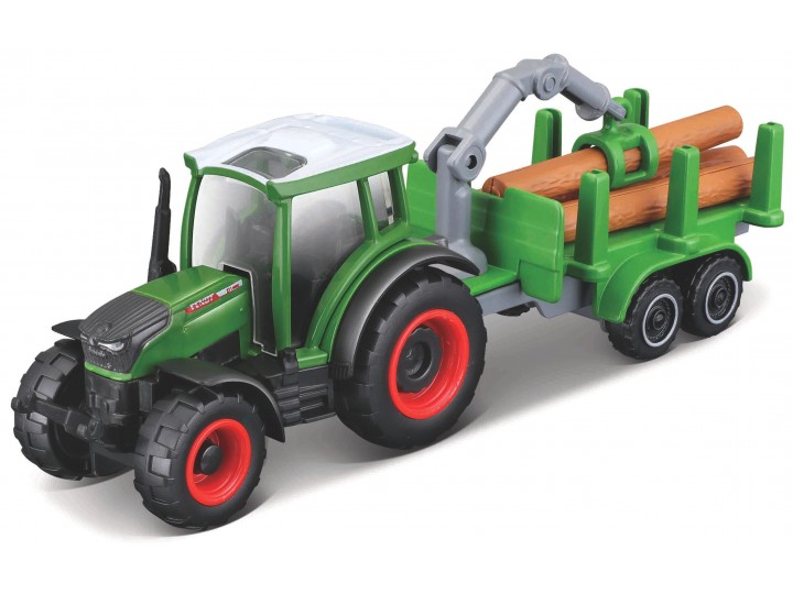 Fendt 209 with Log Trailer