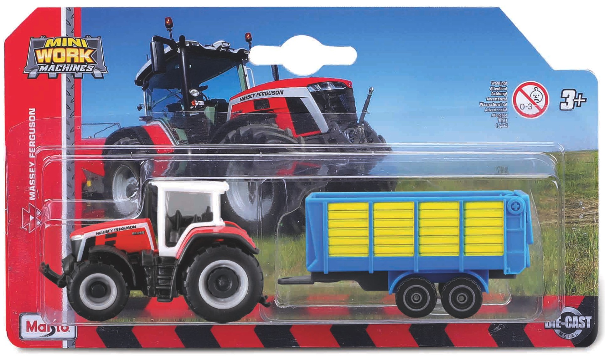 Massey Ferguson 8S.265 with Loader wagon