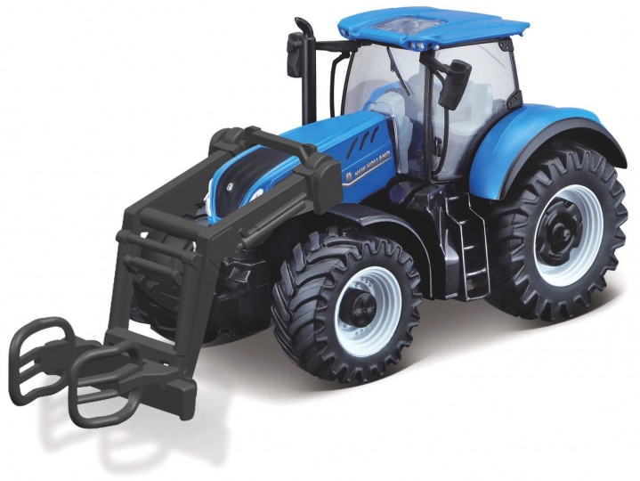 New Holland T7.315 HD Tractor met Balenklem