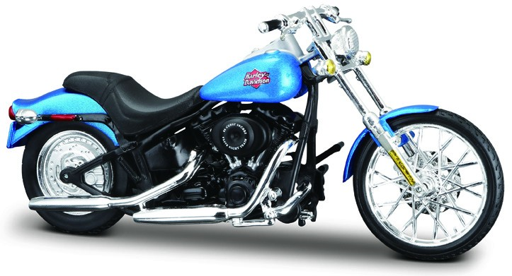 Harley-Davidson FXSTB Night Train 2002 Blauw