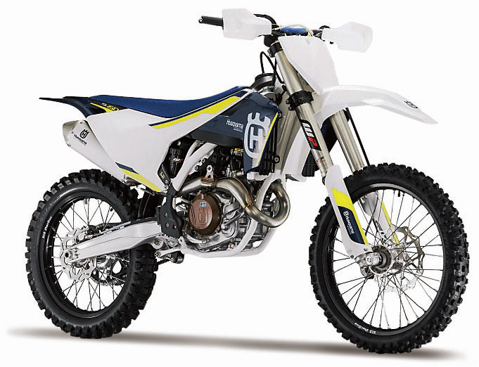 Husqvarna FC 450 Wit/Blauw/Geel