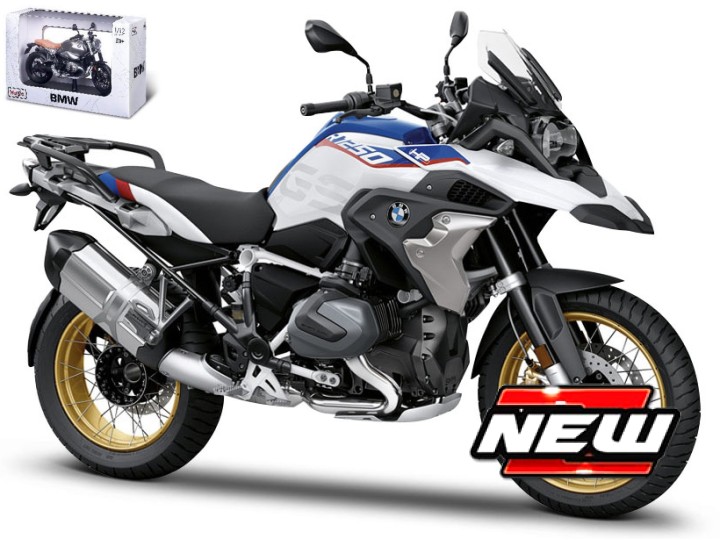 BMW R1250 GS 2020 Wit/Grijs - 1:18