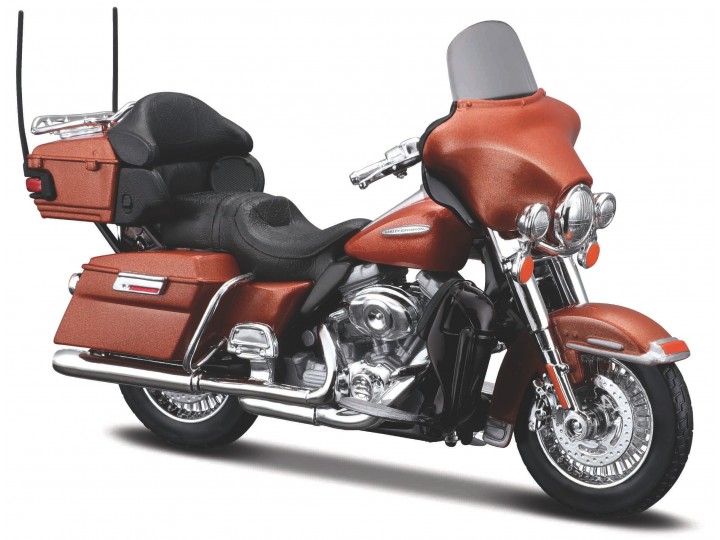 Harley-Davidson FLHTK Electra Glide Ultra Limited 2013 Donkerbruin - 1:18