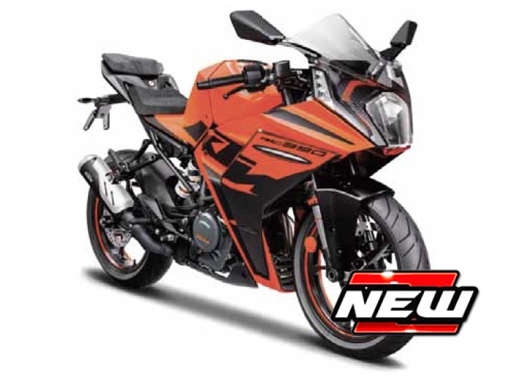 KTM RC390 Oranje/Zwart - 1:18