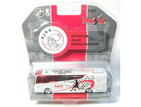 1:87 TOUR BUS AJAX RED AND WHITE ASSORT (uitloop)