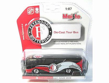 1:87 TOUR BUS FEYENOORD WHITE & BLACK (uitloop)