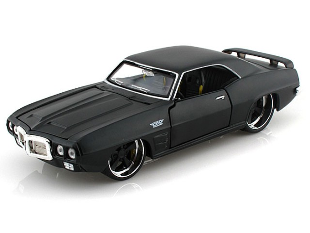 Pontiac Firebird 1969 Zwart - Custom