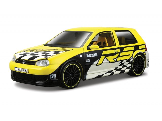 Volkswagen Golf R32 Geel/Zwart - Custom