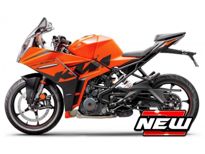 KTM RC 390 Oranje - 1:12