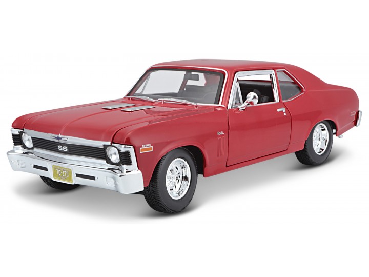 Chevrolet Nova SS Coupe 1970 Rood - 1:18