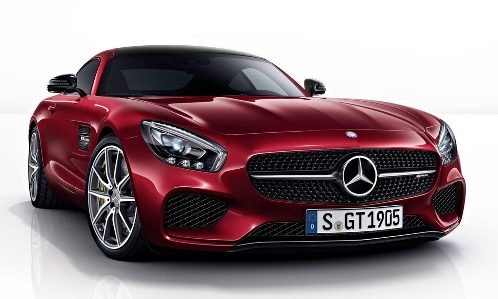 Mercedes-Benz GT AMG Rood