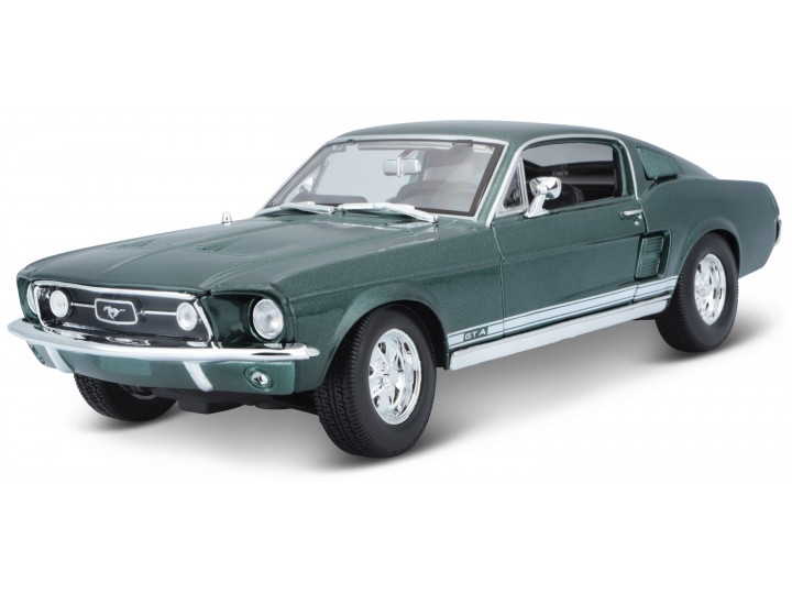 Ford Mustang Fastback GTA 1967 Groen - 1:18