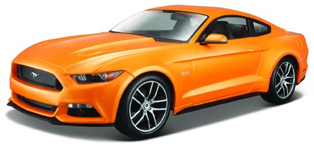 Ford Mustang GT 2015 Oranje - 1:18