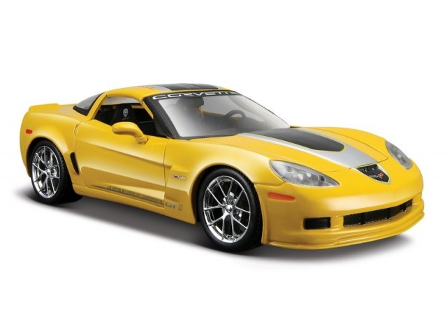 Chevrolet Corvette Z06 GT1 2009 Geel