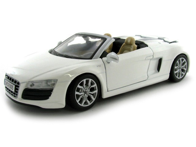 Audi R8 Spider Wit