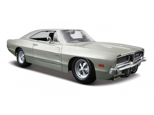 Dodge Charger R/T 1969 Zilver