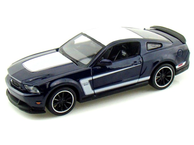Ford Mustang Boss 302 Blauw/Wit