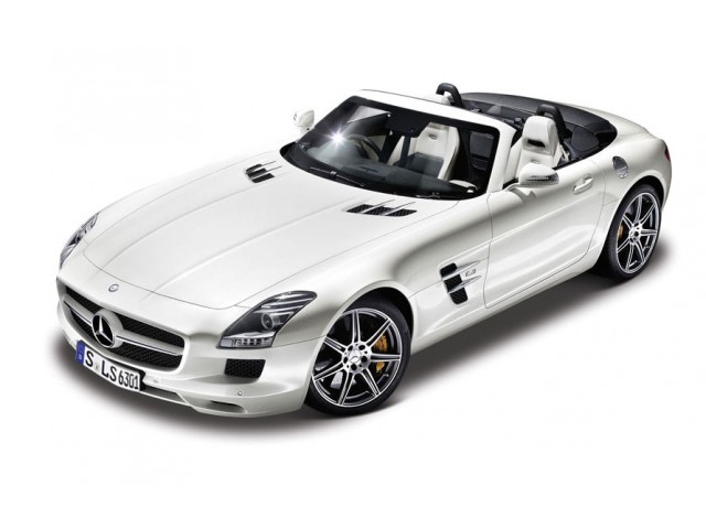 Mercedes-Benz SLS AMG Cabriolet Zilver