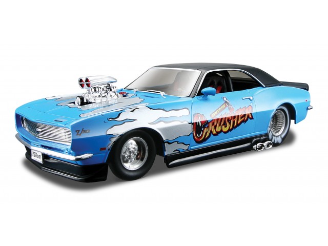 Chevrolet Camaro Z/28 1968 Blauw/Zwart - Custom