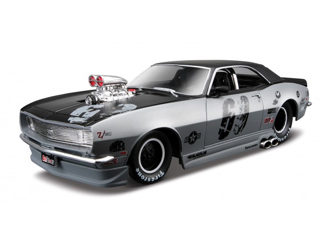 Chevrolet Camaro Z/28 1968 Zwart/Grijs - Custom