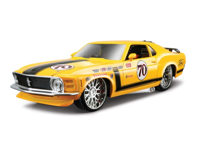 Ford Mustang Boss 302 1970 Geel - Custom