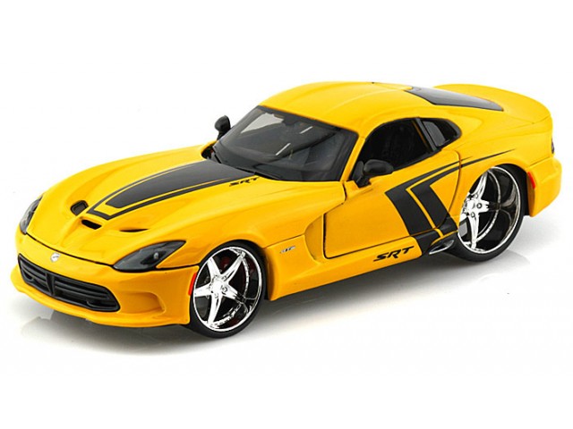 Dodge Viper GTS SRT 2013 Geel/Zwart - Custom