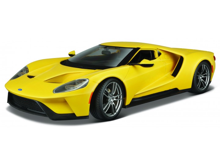 Ford GT 2017 Geel - 1:18