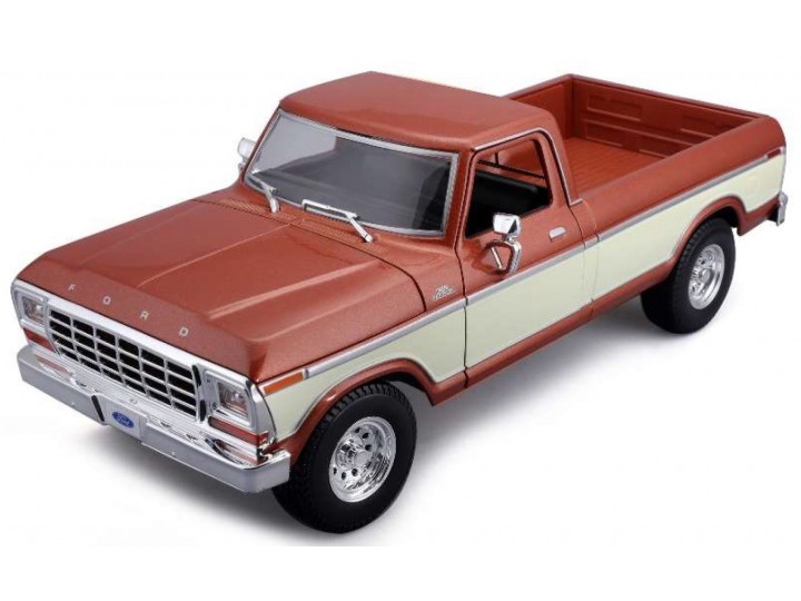 Ford F-150 Pick-Up 1979 Brons/Creme - 1:18