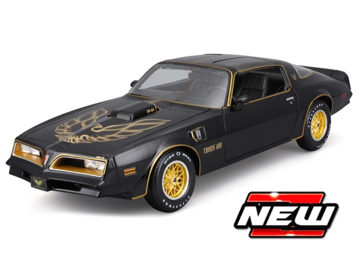 Pontiac Firebird Trans Am 1978 Special Edition Zwart/Goud - 1:18