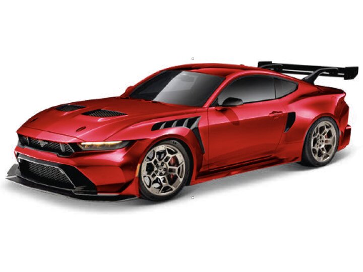 Ford Mustang GTD 2025 Red Metallic - 1:18