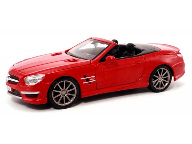 Mercedes-benz SL63 AMG Rood