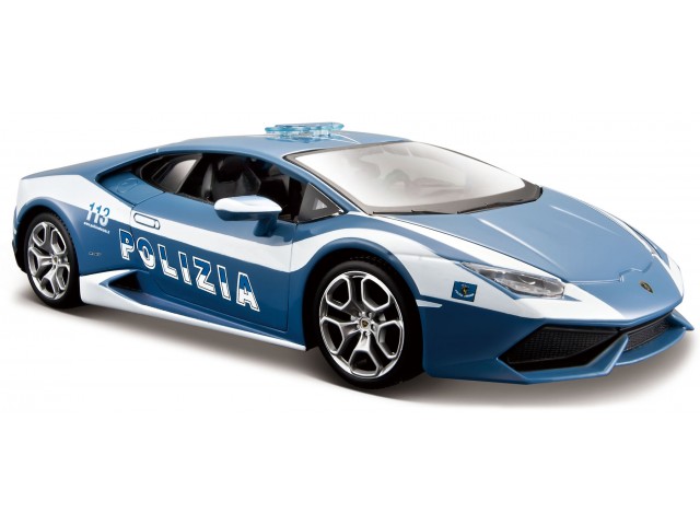 Lamborghini Huracan Polizia Blauw