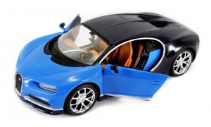 Bugatti Chiron Blauw/Zwart