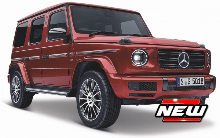 Mercedes-Benz G-Klasse AMG 2019 Rood - 1:24