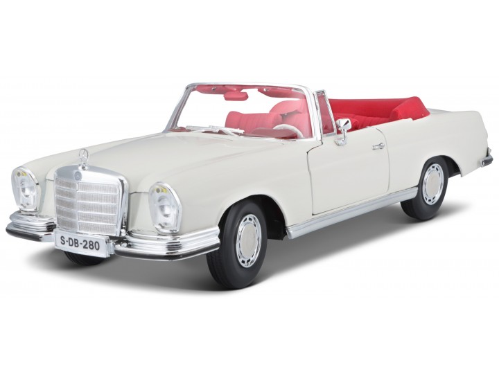 Mercedes-Benz 280SE Cabriolet 1967 Creme - 1:18