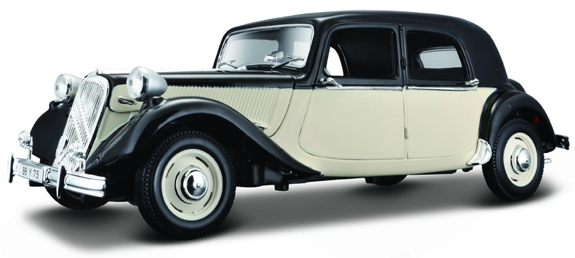 Citroen 15CV 1952 Zwart/Creme