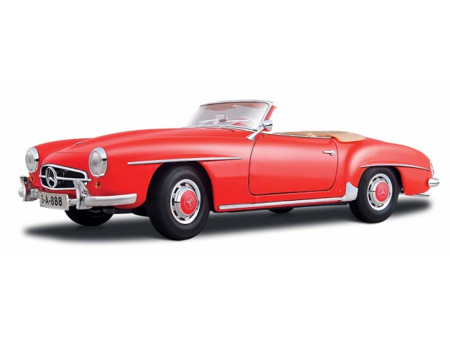 Mercedes-Benz 190 SL Convertible 1955 Red - 1:18