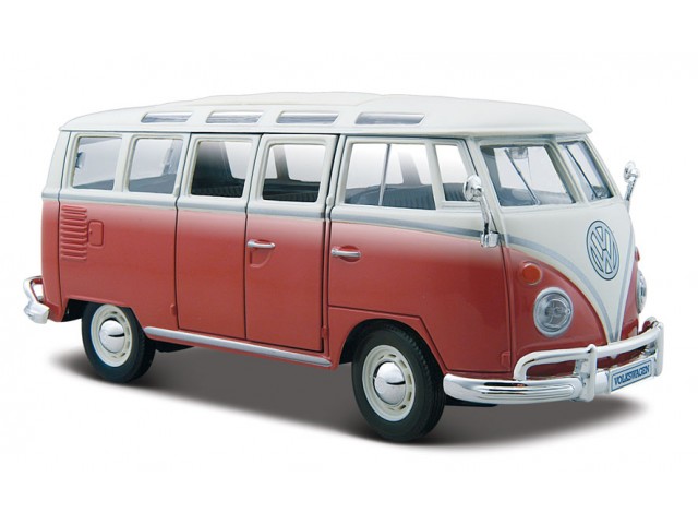 Volkswagen T1 Samba Rood/Wit