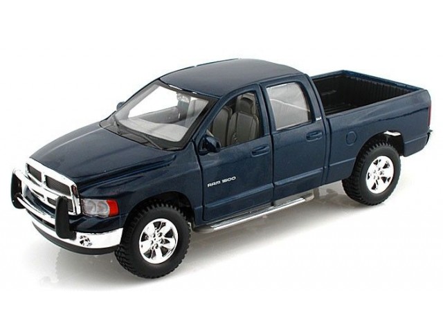 Dodge RAM Quad Cab 2002 Blauw