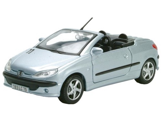 Peugeot 206 CC 2008 Zilver