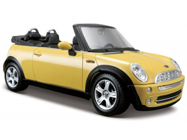 Mini Cooper Cabriolet 2011 Geel